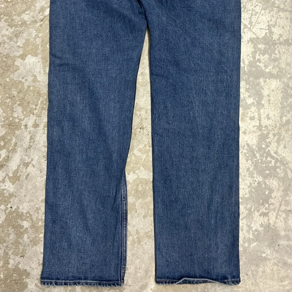 Levis Men's Workwear Fit Jeans Mens 36x34 Blue Straight Leg Medium Wash Denim